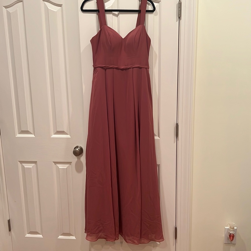 Azazie Bridesmaid Dress - Desert Rose